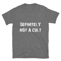 Metamelos "Definitely Not a Cult" Tee  100% Ring-Spun Cotton Unisex T-Shirt - Thumbnail 3