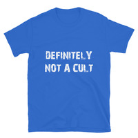 Metamelos "Definitely Not a Cult" Tee  100% Ring-Spun Cotton Unisex T-Shirt - Thumbnail 4