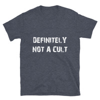 Metamelos "Definitely Not a Cult" Tee  100% Ring-Spun Cotton Unisex T-Shirt - Thumbnail 7