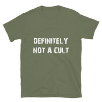 Metamelos "Definitely Not a Cult" Tee  100% Ring-Spun Cotton Unisex T-Shirt - Thumbnail 8