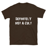 Metamelos "Definitely Not a Cult" Tee  100% Ring-Spun Cotton Unisex T-Shirt - Thumbnail 9