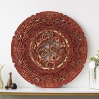 STEREOWOOD Lucky Disc Multi-Layer Wall Art, Stereoscopic 3D Decor, Mandala Laser Cut, Rustic Home Wood Wall Art, Laser Cut Arts and Crafts - Thumbnail 1