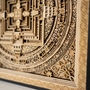STEREOWOOD Kalachakra Mandala Multi-Layer Wall Art, Mandala Laser Cut, Rustic Home Wood Wall Art, 3D wall art,Mandala Svg,Wood Mandala-5