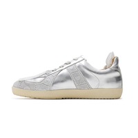 Lace Foral Silver Shoes - Thumbnail 4