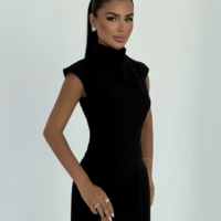 Rachel slit maxi dress - Thumbnail 4