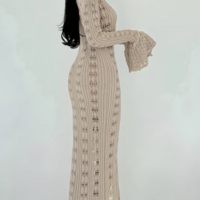 Naomie Elegant Bodycon Dress - Thumbnail 2