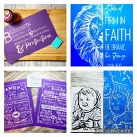 12"x18" Custom-Made Silkscreen Stencil - Thumbnail 3