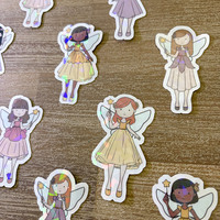 Choose Your Spring Fairies Individual Stickers - Thumbnail 1