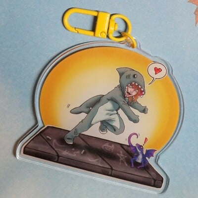 O.g sharkie keychain