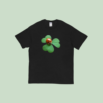 Bug in forest t shirt black