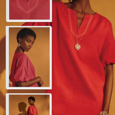Puff sleeve dress - final sale