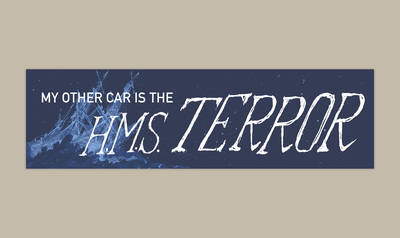 HMS Terror Bumper Sticker