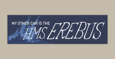 HMS Erebus Bumper Sticker