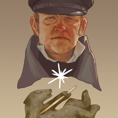 Francis crozier print