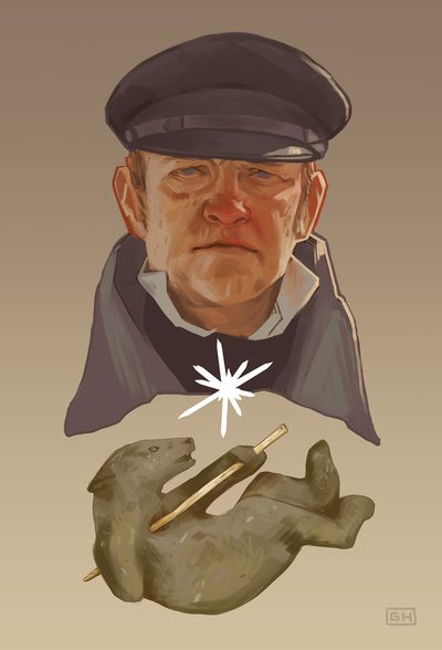 Francis Crozier Print