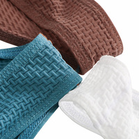 5PK Wholesale multi-color Men's sexy underwear waffle grooved quick-drying pouch briefs innerwear 2024-9 - Thumbnail 7