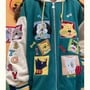 Cartoon Stitching Hoodie Jacket-1