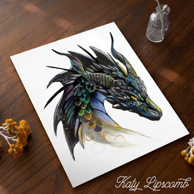 Andarna dragon - print - Thumbnail 1