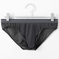 6PK multi-color Men's sexy hysiological underwear ice-silk quick-dry elephant tube  briefs underpants 1055SJ - Thumbnail 2