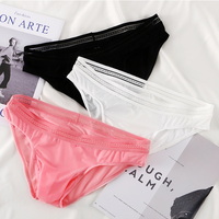 6PK multi-color Men's sexy hysiological underwear ice-silk quick-dry elephant tube  briefs underpants 1055SJ - Thumbnail 9