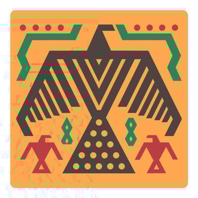 Thunderbird vinyl sticker