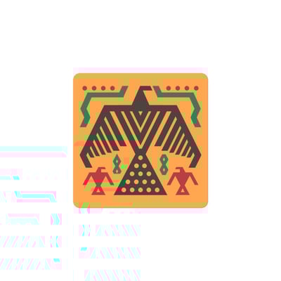 Thunderbird vinyl sticker