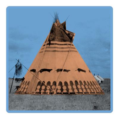 Pow Wow Vinyl Sticker