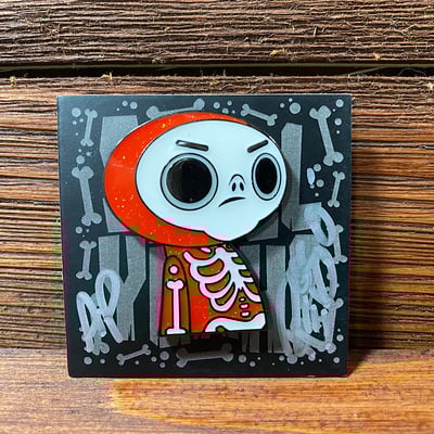 Skell yeah nft red ap pin