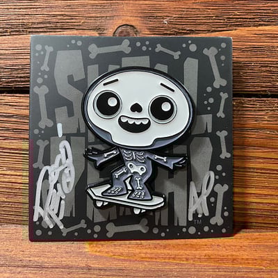 Skell yeah sk8er ap pin