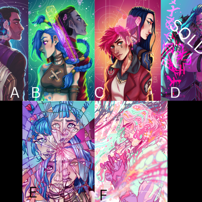 Arcane prints | season 1 & 2!