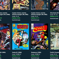 Pacific Comics starter set of 8 comics Silverheels Vanity Captain Victory Skate Man - Thumbnail 1