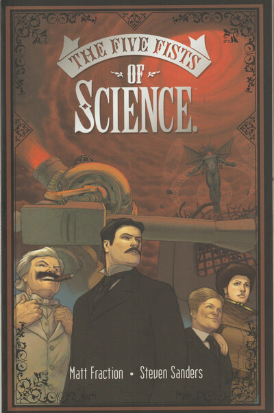 Image comics the five fists of science tpb matt fraction steven sanders 2009