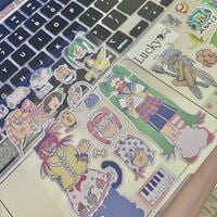 otaku sticker sheet - Thumbnail 2