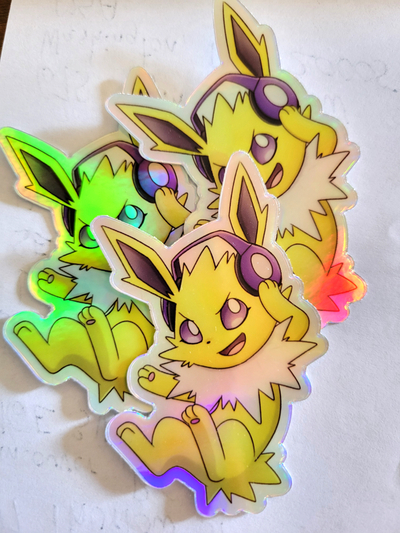 Jolt the Jolteon Holo Sticker