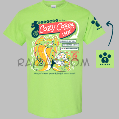 The cozy cobra inn t-shirt