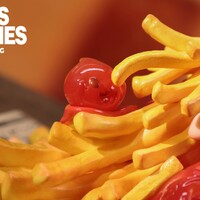 Bishoujo ArTToy by Weartdoing "Sleeping Beauty-Fries Fairies-Classic Ketchup"  - Thumbnail 7