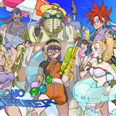 Chrono summer poster