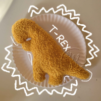 Dino Nuggie Plush - CLASSIC - Thumbnail 1