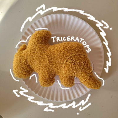 Dino nuggie plush - classic