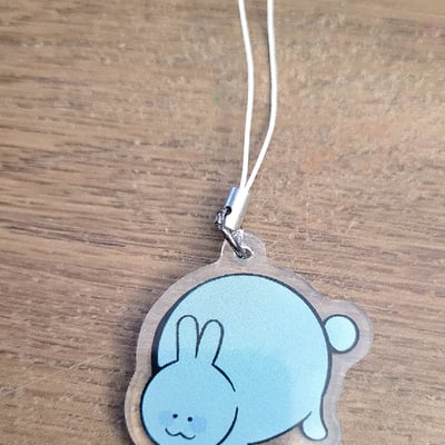 Chubby bunny charm