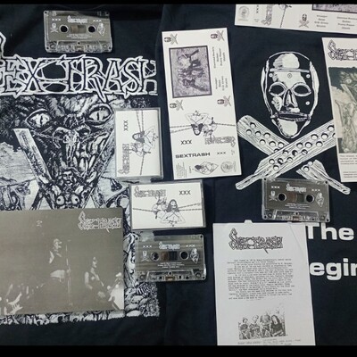 Sextrash " xxx" tape+ tshirt  - Thumbnail 1