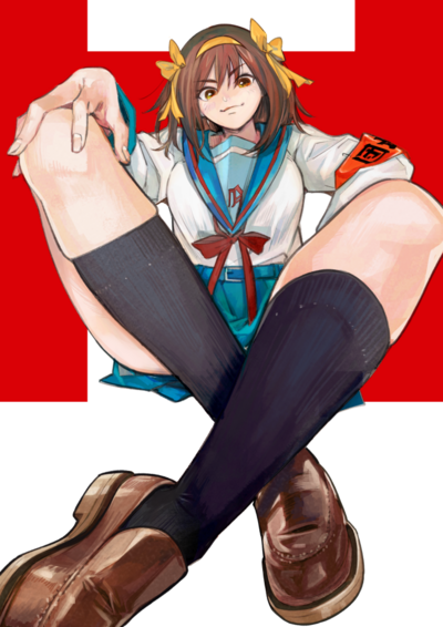Haruhi Art Print