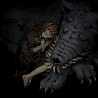 Fear and Hunger Art Print