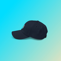 Pastel Fish Bowl Baseball Cap Navy - Thumbnail 1