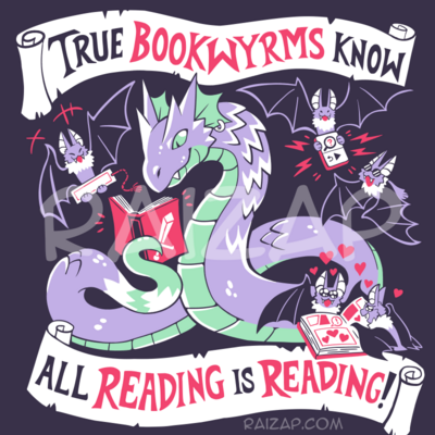Bookwyrm t-shirt