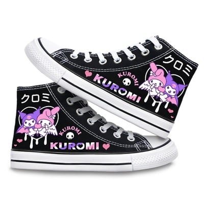 Kuromi melody print high top sneakers