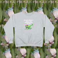 PLEASE RESPECT THAT I AM CHRONICALLY ONLINE SWEATSHIRT - Thumbnail 5