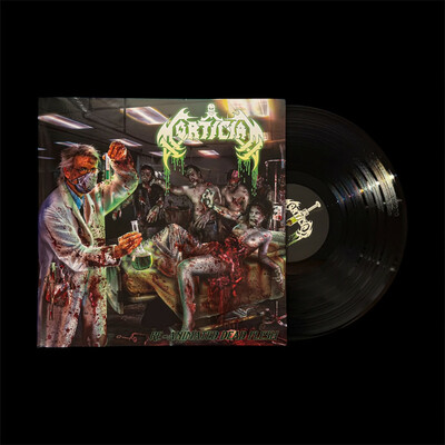 Mortician ‎– Re-Animated Dead Flesh (12" Black)
