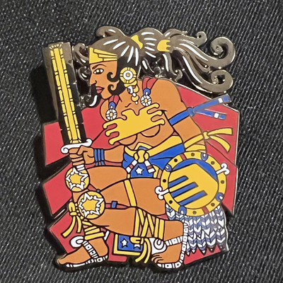WW/Hueycihuatl/Mujer Maravilla 2" Enamel Pin