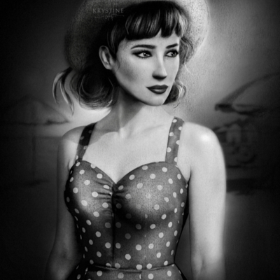 Sophie - this bed we made 